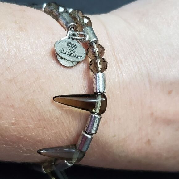 Alex and Ani Jewelry - Alex and Ani Vintage Sixty-Six Depths of the Wild wrap bracelet